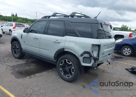 2022 Ford Bronco Sport Outer Banks из США, поврежденный, VIN 3FMCR9C60NRD17755